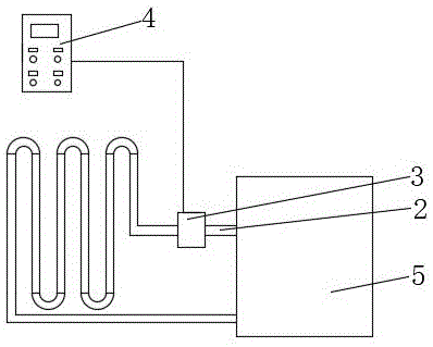一种空气源热泵两联机组调节装置的制作方法