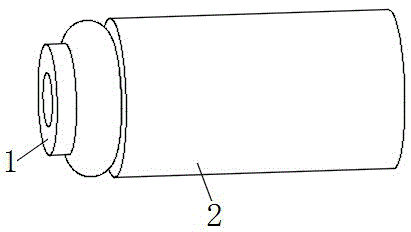 一种钢丝编织管9连包扣压结构的制作方法