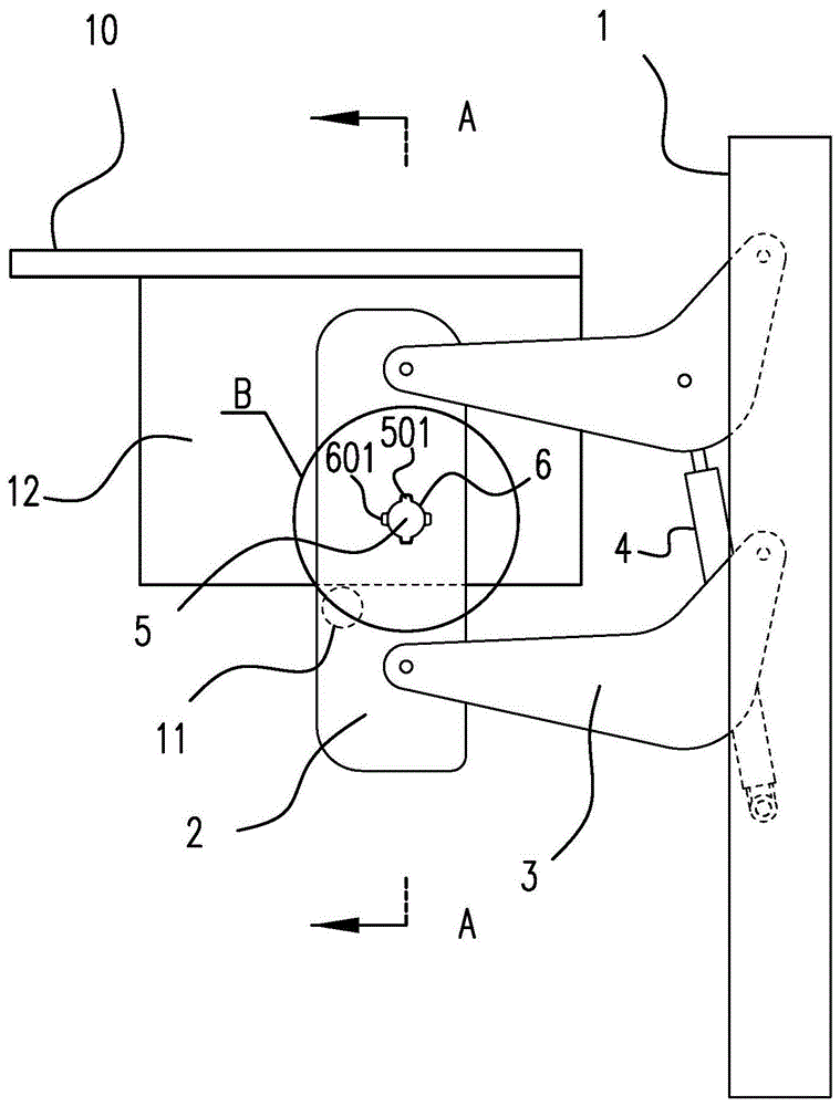 一种变形架结构的制作方法