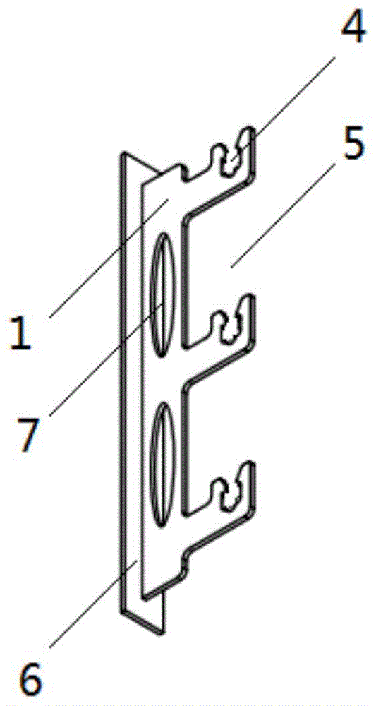 固定件及具有该固定件的墙板的制作方法