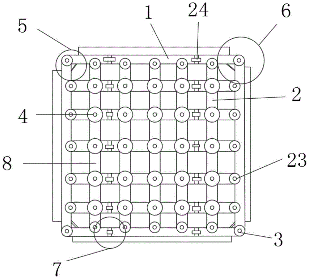 一种可折叠的钢格栅的制作方法