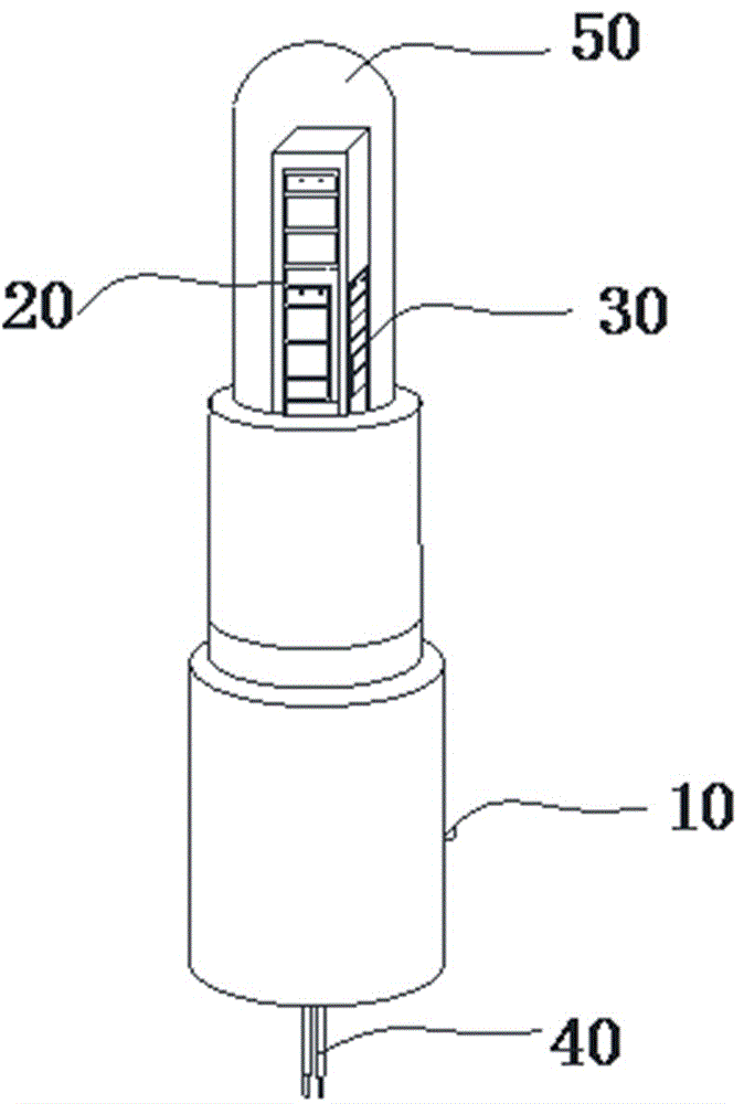 一种远近光一体LED立体光源及照明灯具的制作方法