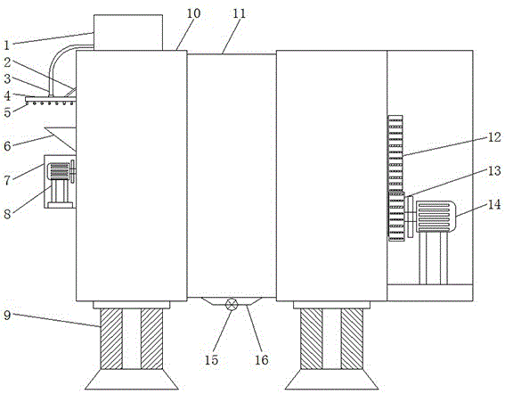 一种新型建筑工程适用滚筒式水泥搅拌结构的制作方法