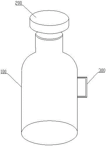 一种具有电子标签的试剂瓶的制作方法
