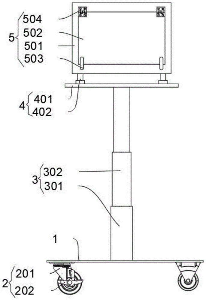 一种建筑工程管理用经费报表公示装置的制作方法