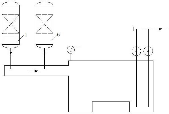 一种火电厂机组排水槽含氨废水回用工艺的制作方法