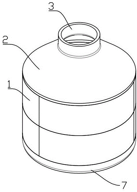 一种用于酒坛注浆成型的模具的制作方法