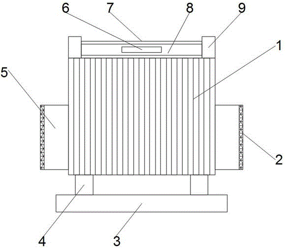 一种防尘自冷却型矿用变压器的制作方法