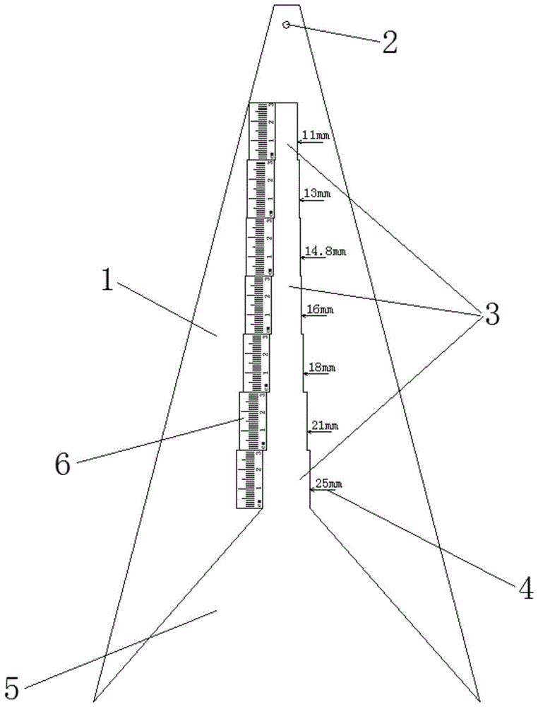 一种用于远程无人测量架空裸导线线径的测量工具的制作方法