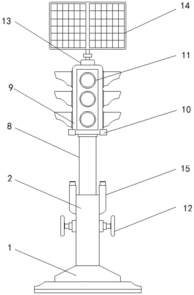 一种节能型LED交通信号灯的制作方法