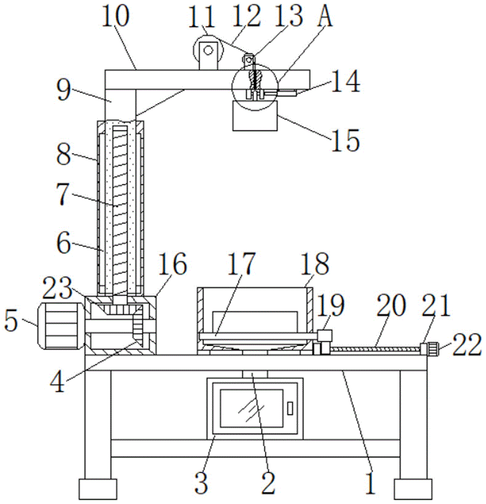 一种路基填料检测装置的制作方法