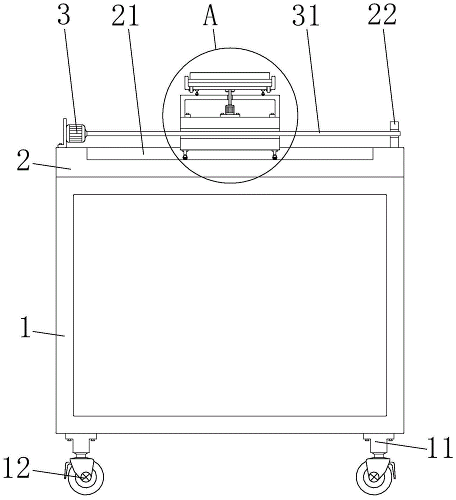 一种建筑设计样品移动展示装置的制作方法