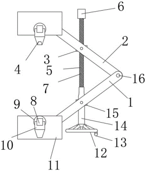 一种神经外科手术拉钩固定器的制作方法