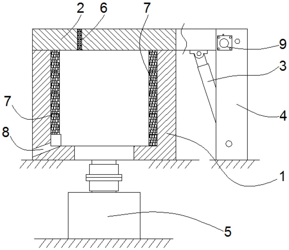 立式高速砂轮回转机的制作方法