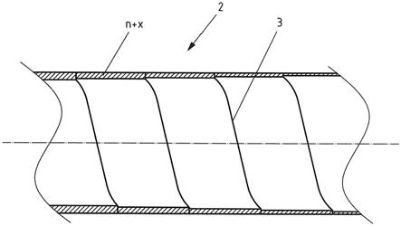 具有螺旋缝的管以及用于生产具有螺旋缝的管的方法与流程