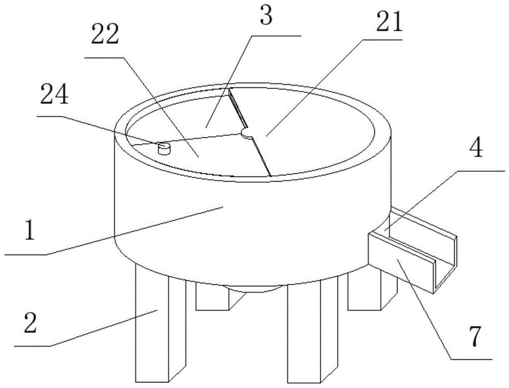 一种建筑施工用水泥搅拌机的制作方法