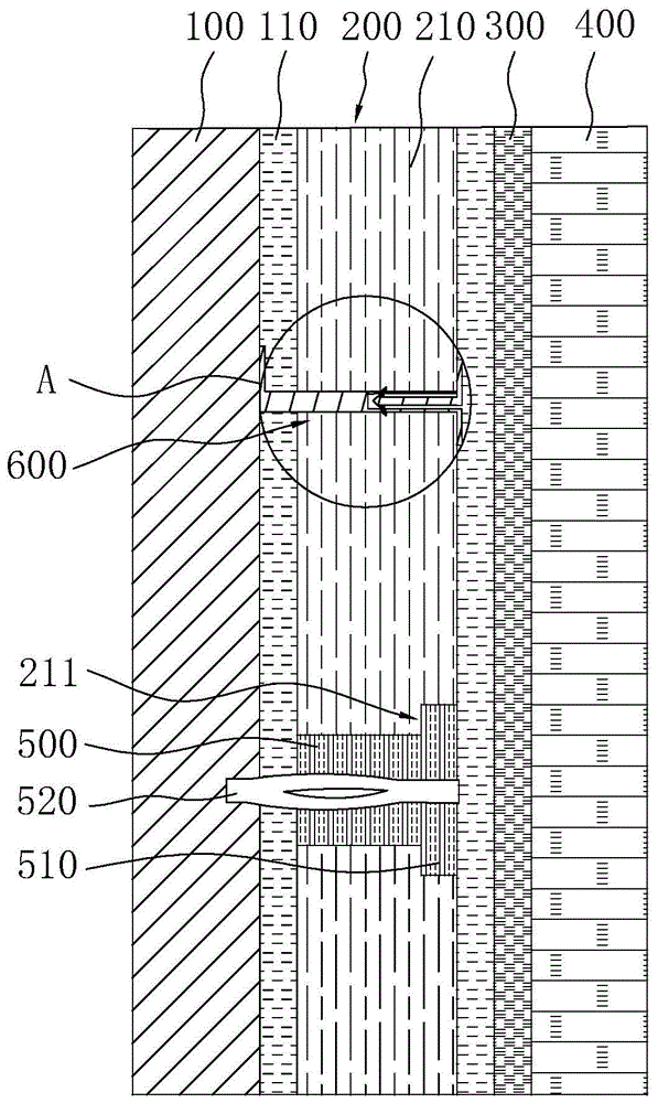 一种复合外模板保温一体化墙体建筑结构的制作方法