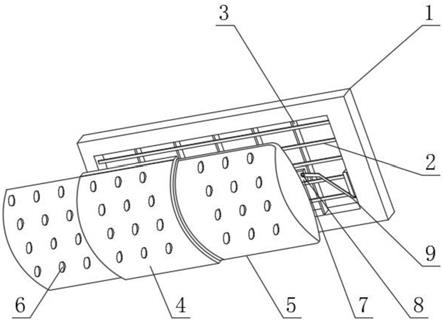 一种中央空调用导风板的制作方法