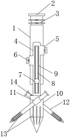 一种建筑工程放线辅助定线装置的制作方法