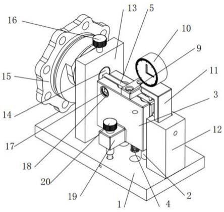 一种盖类零件窄槽同轴度检测装置的制作方法