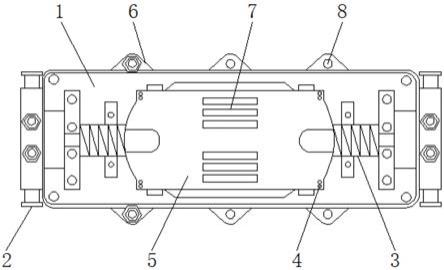 一种可重复使用的扣式开启光缆接头盒的制作方法