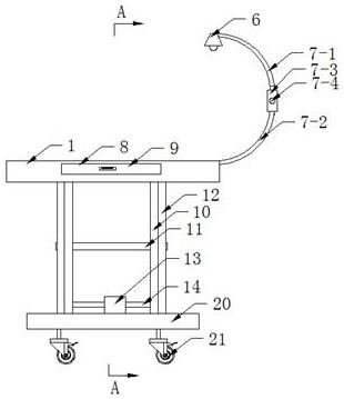 一种室内设计多功能工作台的制作方法