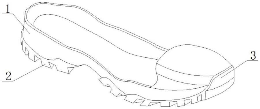 一种防水效果好的鞋底的制作方法