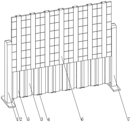 一种建筑施工围挡的制作方法