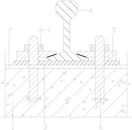 一种工厂楼面窄轨安装连接节点结构的制作方法