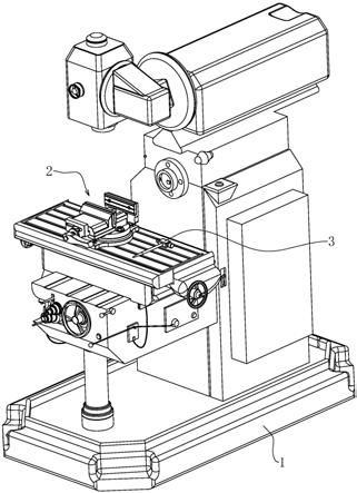 一种夹持稳定的铣床的制作方法