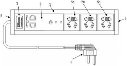 一种网络入侵报警的保护插座的制作方法