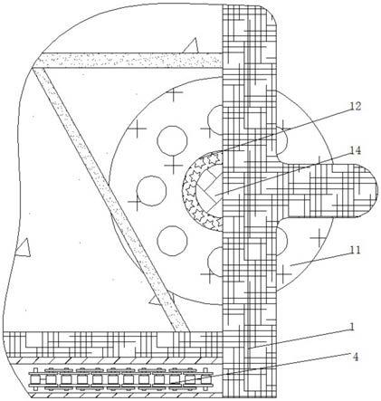 一种建筑外墙施工用吊篮使用防护装置的制作方法