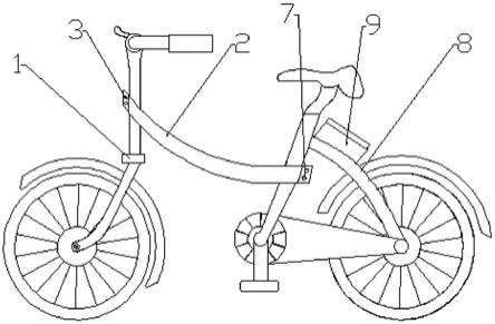 一种便于拆卸更换的助力自行车的制作方法
