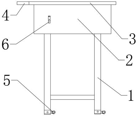 一种多功能可调节课桌的制作方法