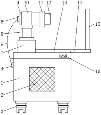 3D激光打标机的可控距离指示装置的制作方法