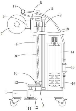 一种建筑施工用刷漆装置的制作方法