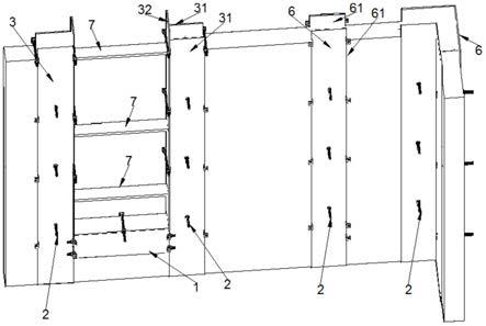 定型化模块加固系统以及墙体结构的制作方法