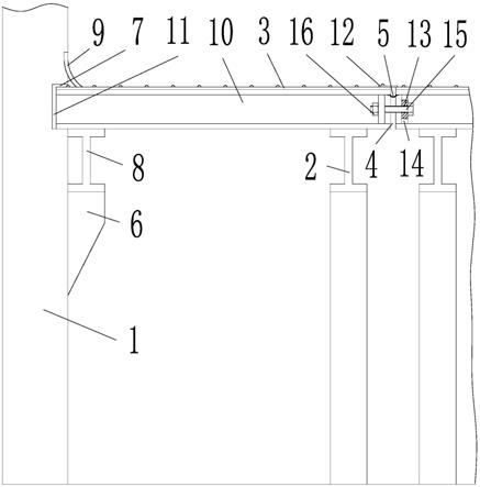 钢结构屋面伸缩缝结构的制作方法