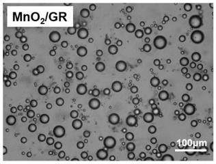 一种聚苯胺/石墨烯/二氧化锰三元复合空心微球的制备方法