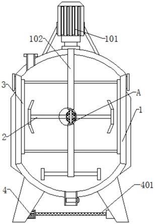 一种化学肥料用反应釜的制作方法