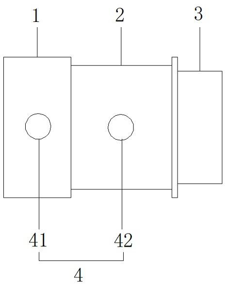 一种高频加热设备连接线用连接装置的制作方法