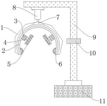一种带角度限定的旋转坛轮机构的制作方法