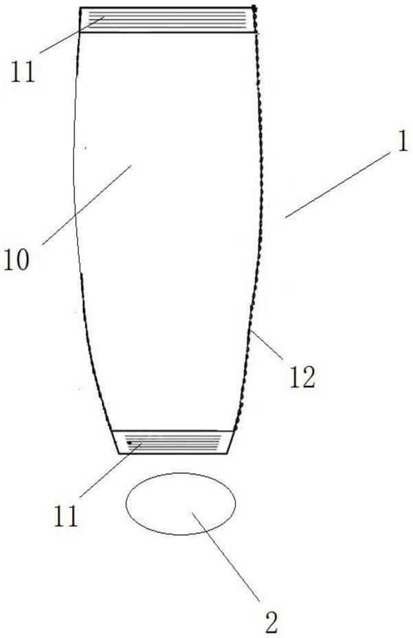 一种适用于人体下半身的保暖护具的制作方法