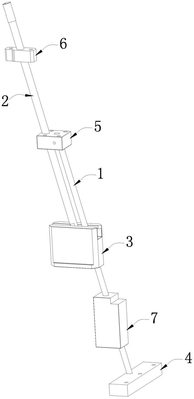 一种防止模具斜顶弯折的斜顶扶杆机构的制作方法