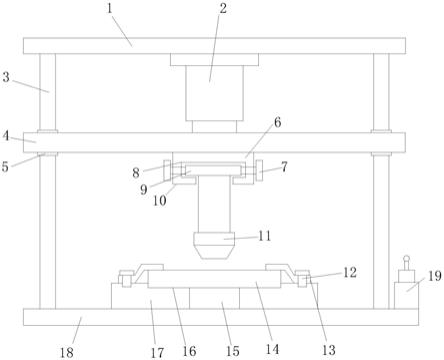 一种可微调模具冲头的冲压模具的制作方法