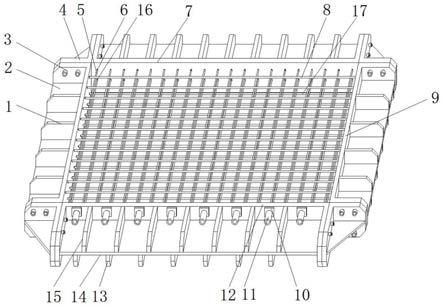 一种建筑构件预应力筋连接装置的制作方法