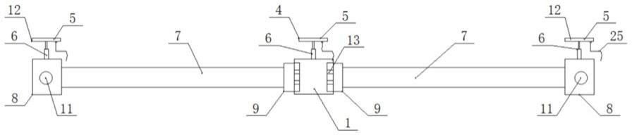 建筑外立面外窗淋水试验装置的制作方法