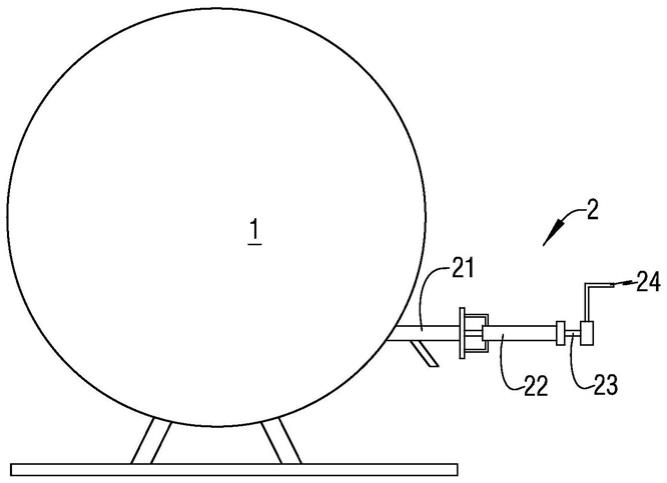 一种沥青取样器辅助指示装置的制作方法