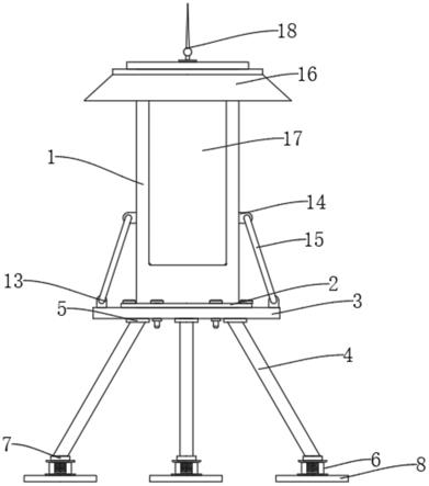 一种具有支撑结构的方柱型基站天线美化外罩的制作方法