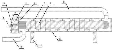 一种管壳式干式蒸发器